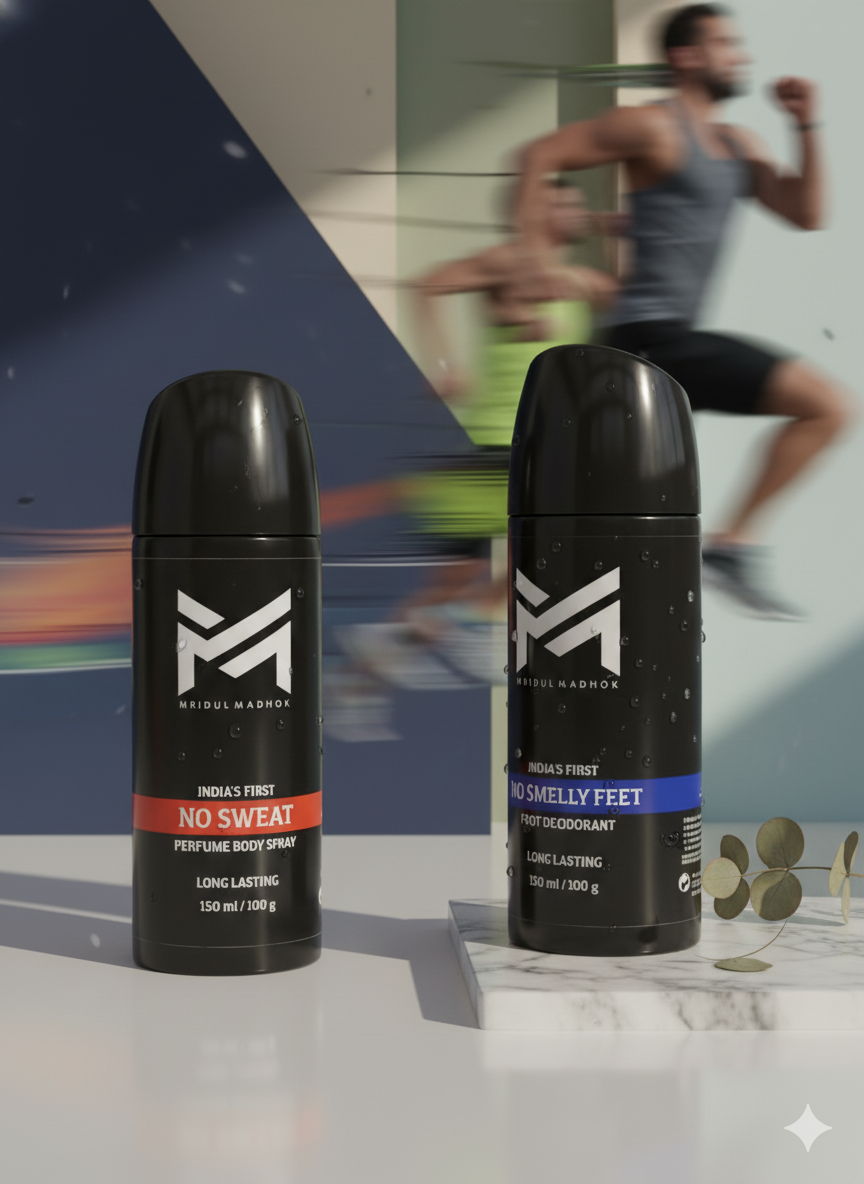 1+1- Choose any 2 - Deodrant and/or foot spray