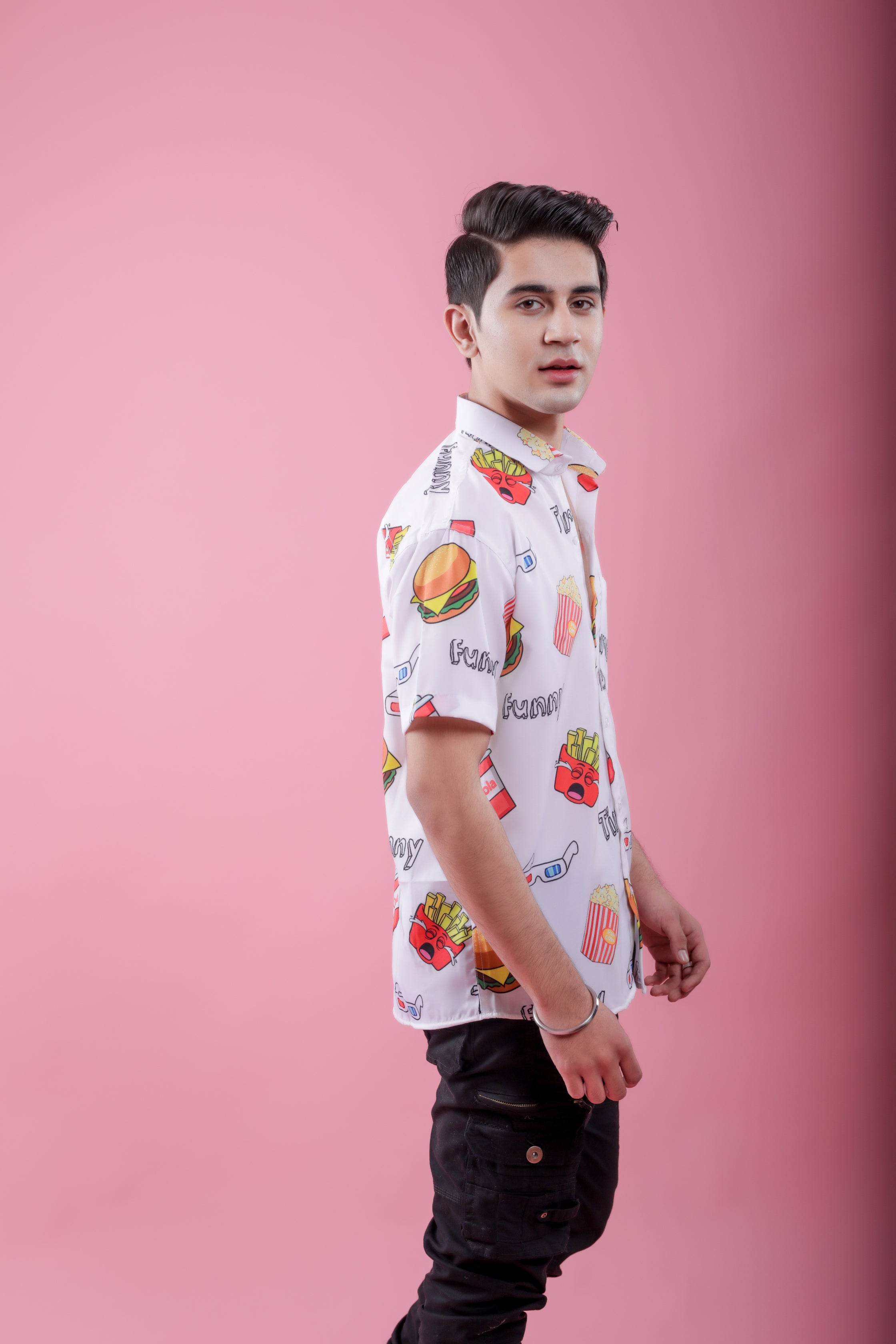 Funny Food Pattern Shirt