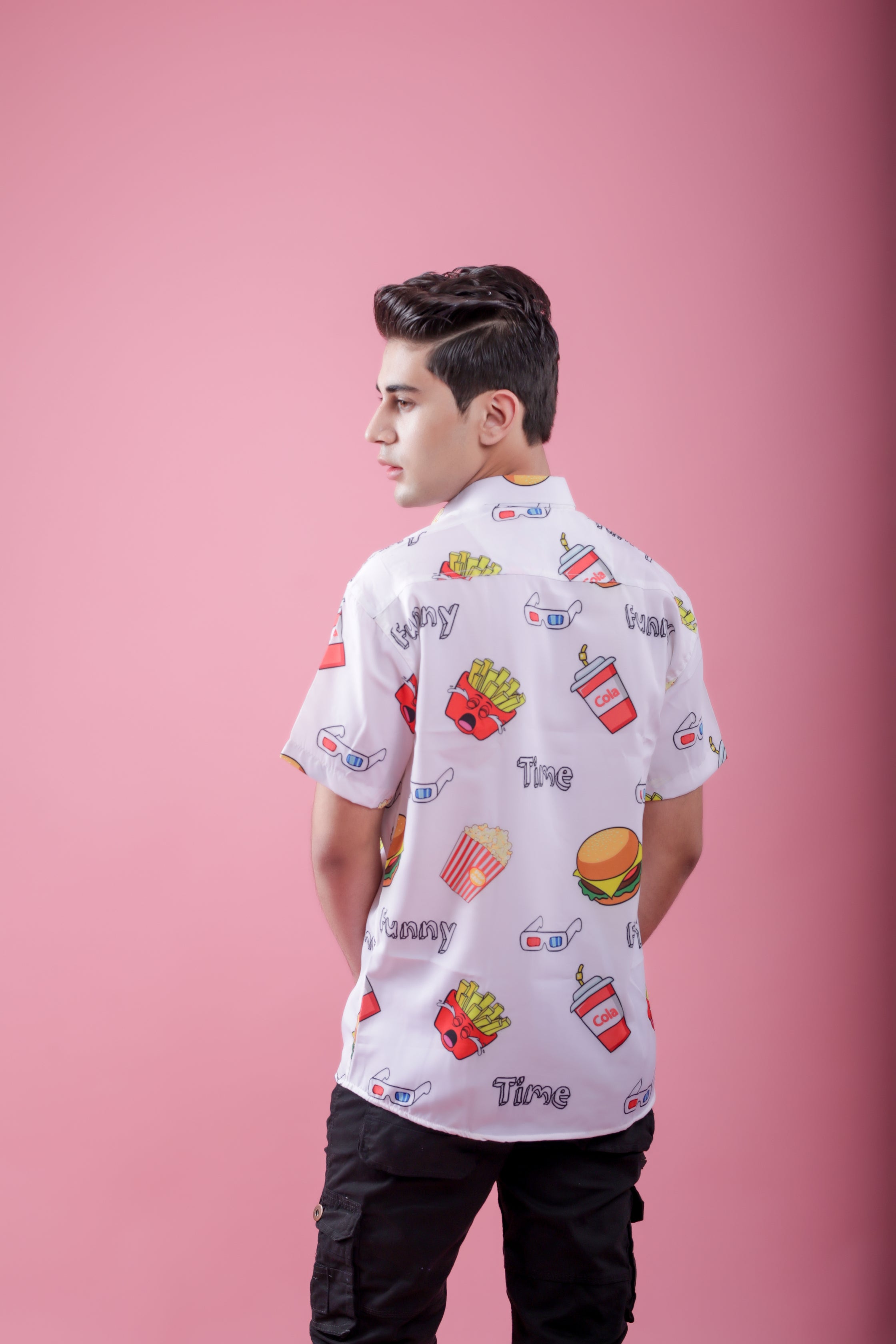 Funny Food Pattern Shirt