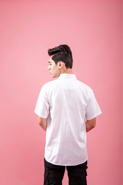 Cool Cat White Shirt shirts Damn Good By Mridul Madhok
