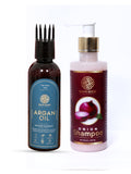 DamnGood Argan Oil and Onion Shampoo Combo For Healthy & Thin Hair