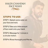 Damngood Haldi Chandan Facewash - Antiseptic Glow Boosting For Skin Brightening -200ML