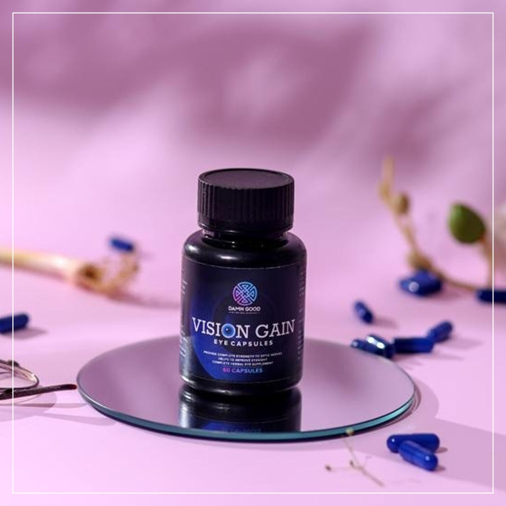 Damngood Vision Gain-IMPROVE YOUR  EYESIGHT-30 Capsules