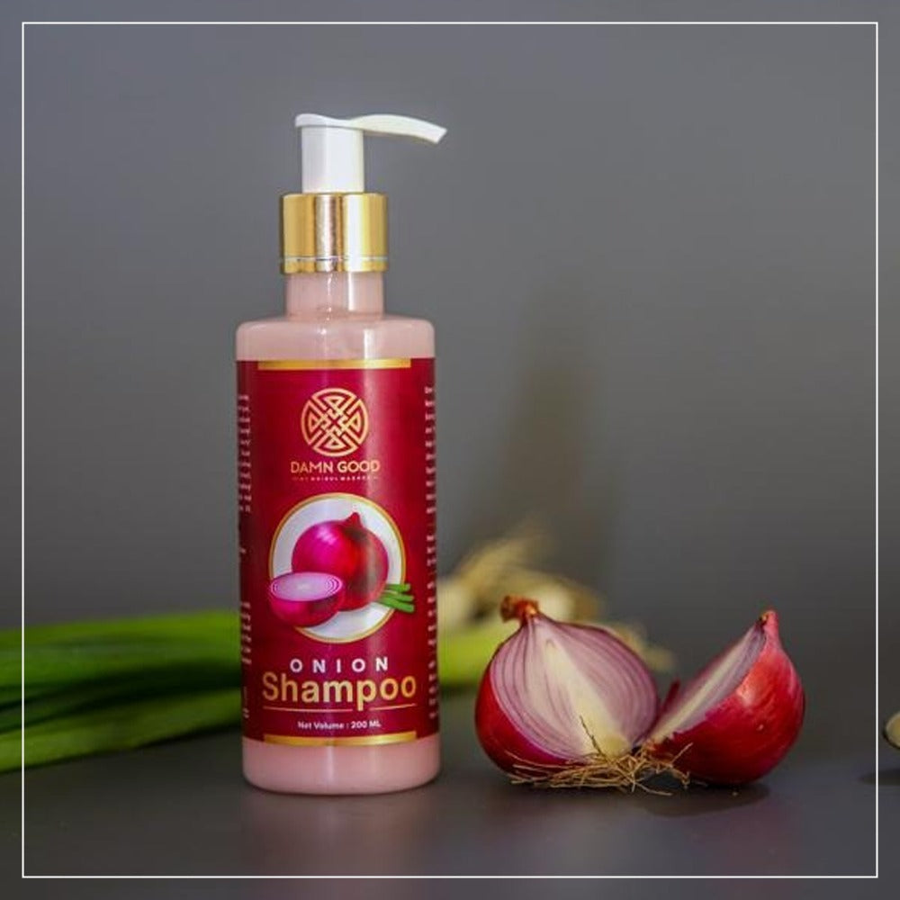 DamnGood Onion Shampoo Stimulate Hair Development 200 ml
