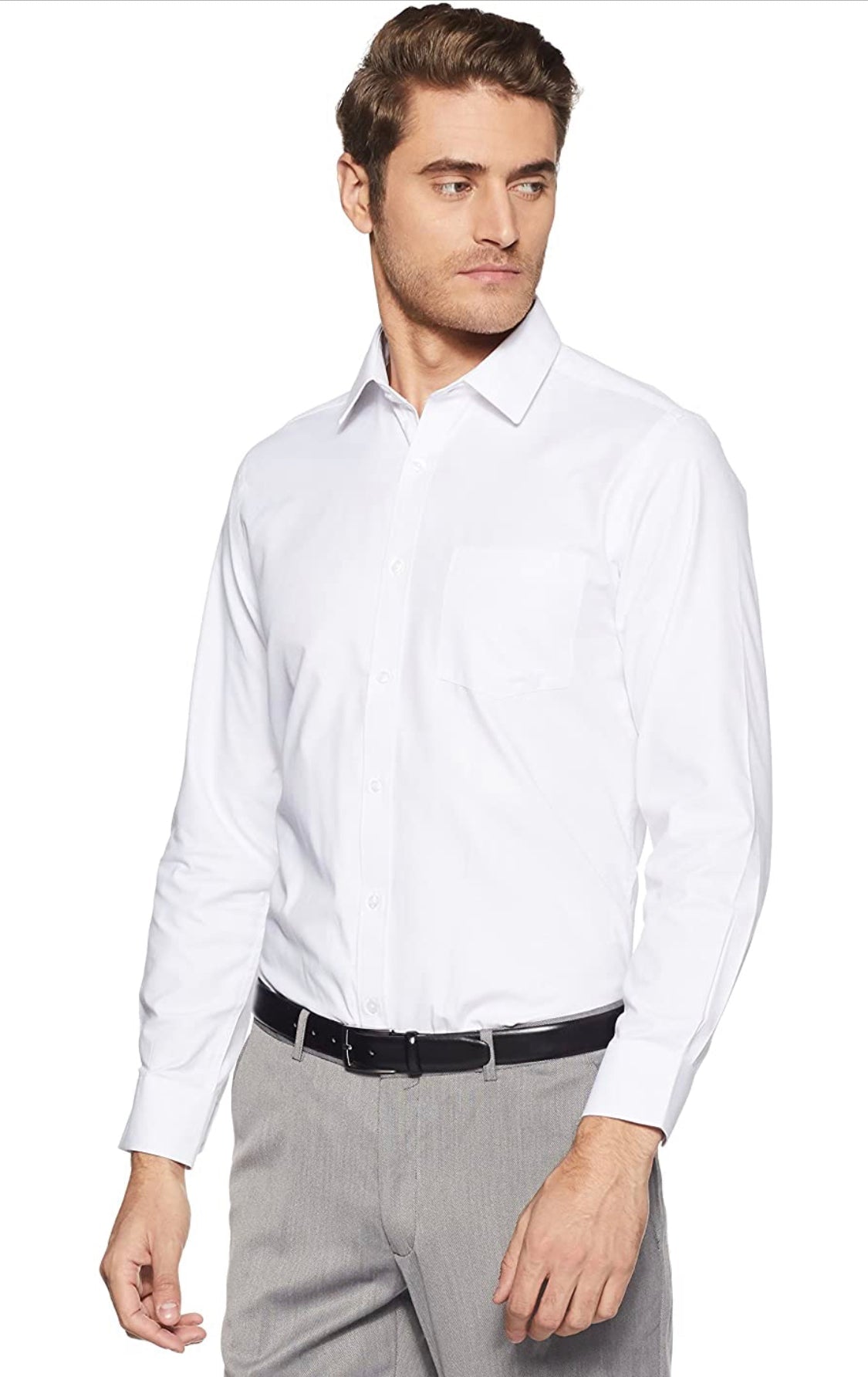 White full sleeve shirt - Semi Casual/Formal/Casual