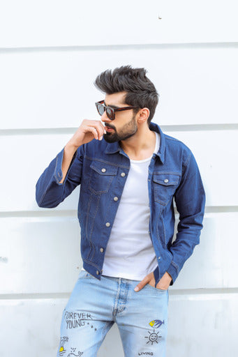 Which Indian dress is best with a denim jacket? - Quora